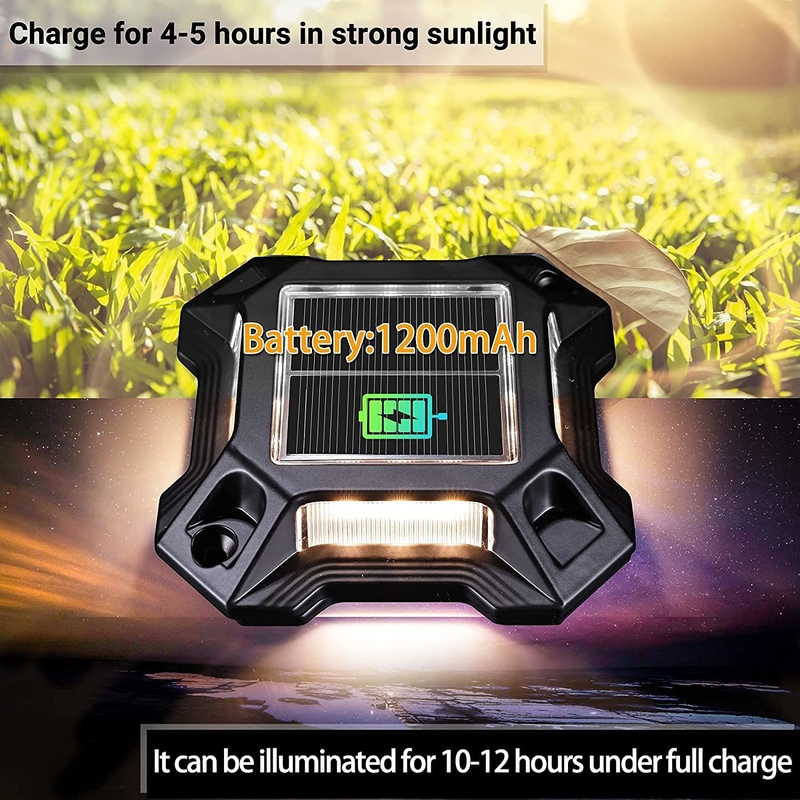 Bule/Kaltweiß Solarlicht mit 1,2 V/600 MAH Ni-Mh-Batterie