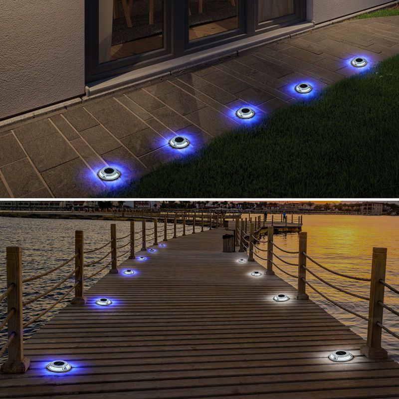 20 Lumens Solarstrom-Docklicht Dauerhaftes Aluminium PC Material 2V Spannung