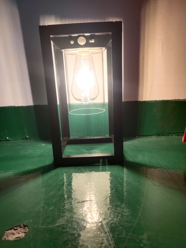 Bewegungssensor Solar Veranda Licht Außenbeleuchtung IP65 Sconce Wand Laterne Lampe Für Patio Eingangstür Dekorativ