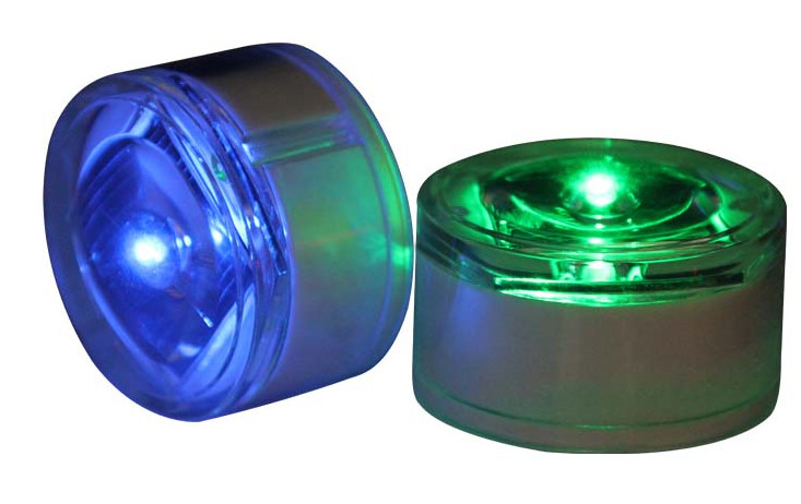 Aluminium-Untergrund-Solar-Straßenstiftungen Runde eingebettete LED-Leuchtturm-Lichtstraßenmarker