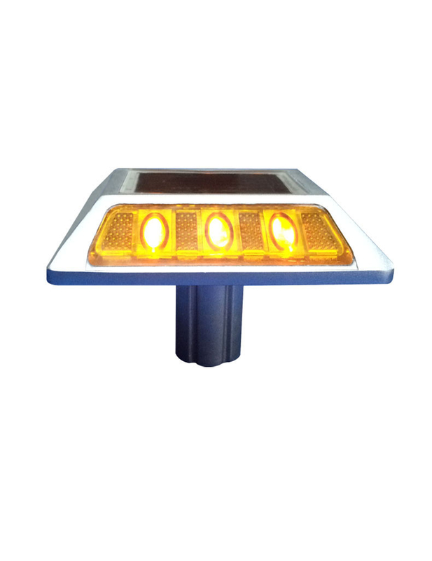 IP68 Wasserdicht Solar Spike LED Guss Aluminium Reflektor Straßenverkehrsführung Leuchten mit Füßen