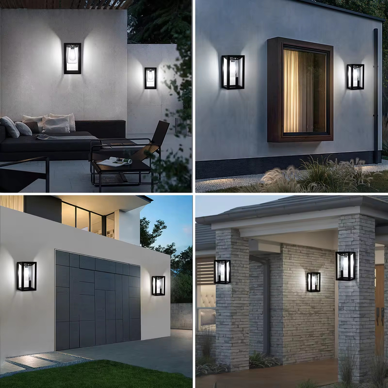 Moderne Außenbeleuchtung IP65 wasserdicht 5CCT einstellbare Wandlampe