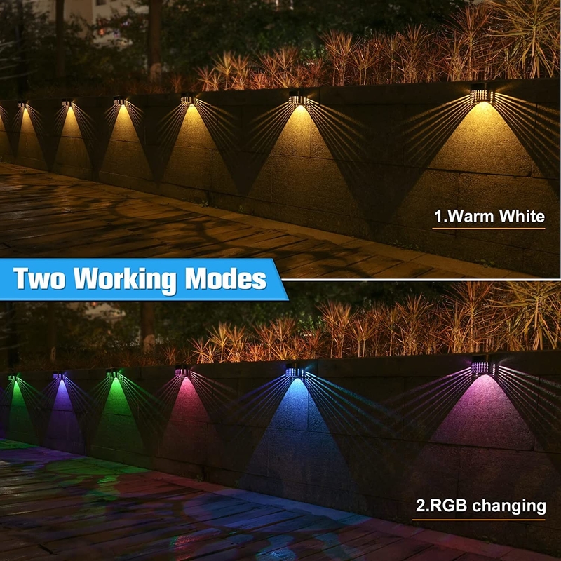 Sonnenlicht Sonnengartenlicht Projektion RGB-Muster Licht Wasserdicht Dekorieren Garten Hinterhof Vorgarten