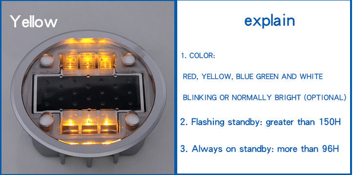 2V Spannung LED Solarstraßenstangen IP68 für Temperatur- und Druckumgebungen