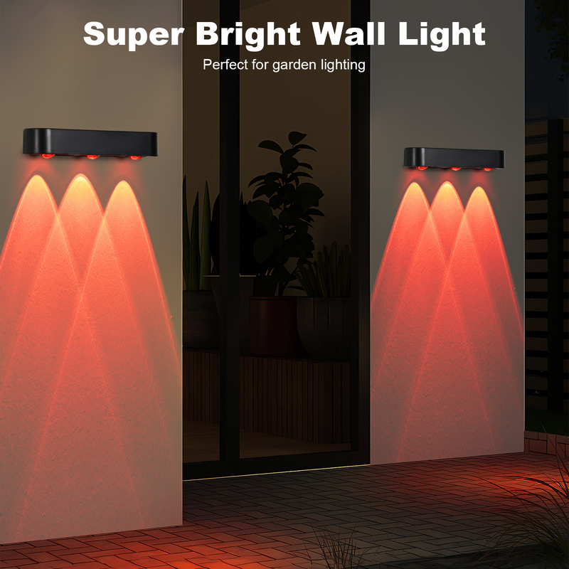 CDN-KF04E Solarbetriebene RGB-LED-Licht Vielseitige und energiesparende Außenbeleuchtung mit einer Lebensdauer von ≥50000h