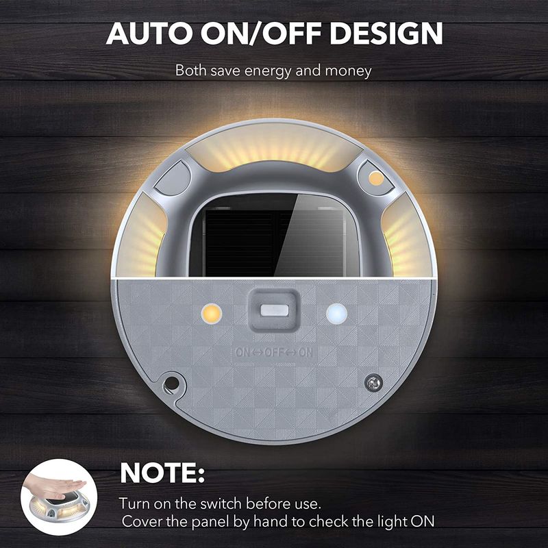 Kompakte und langlebige LED-Lampe mit Solarstrom Aluminiumlegierung PC für Außenbeleuchtung