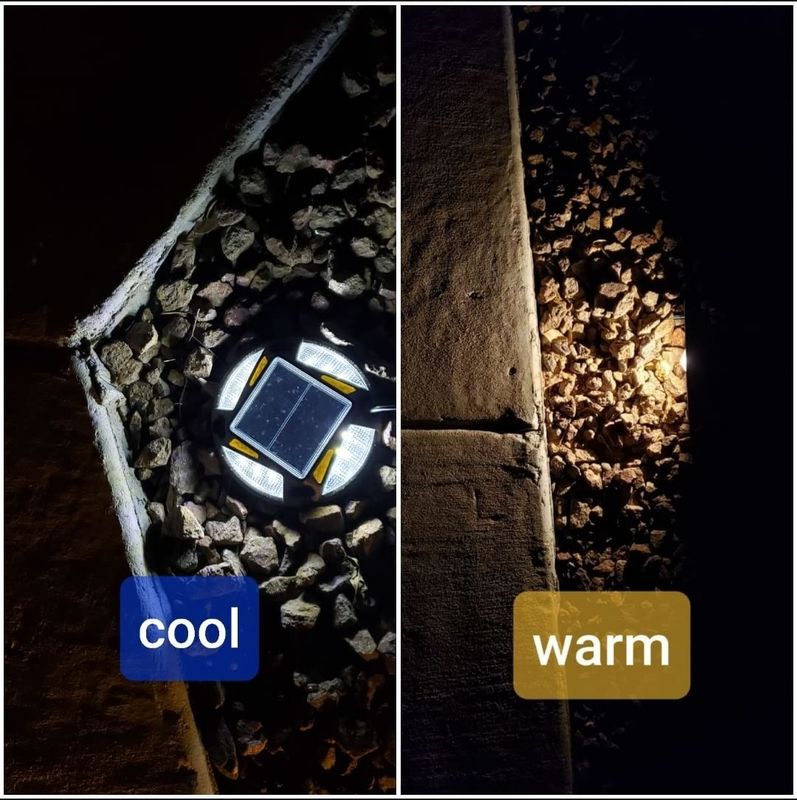 IP67 wasserdichtes LED-Solardocklicht Temperaturbereich -20 °C ~ 60 °C mit Schraubeninstallation
