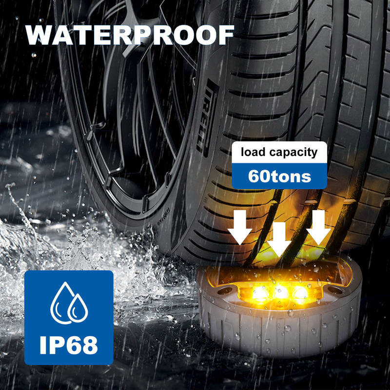 High Bright LED Solar Powered Road Reflector mit Ultra Long Visibility für Highway Warning