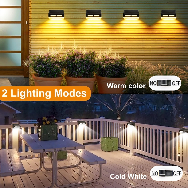 150 g Solargartenleuchten mit 20 Stunden Arbeitszeit Warm/Kühl/RGB LED und IP65 Schutz