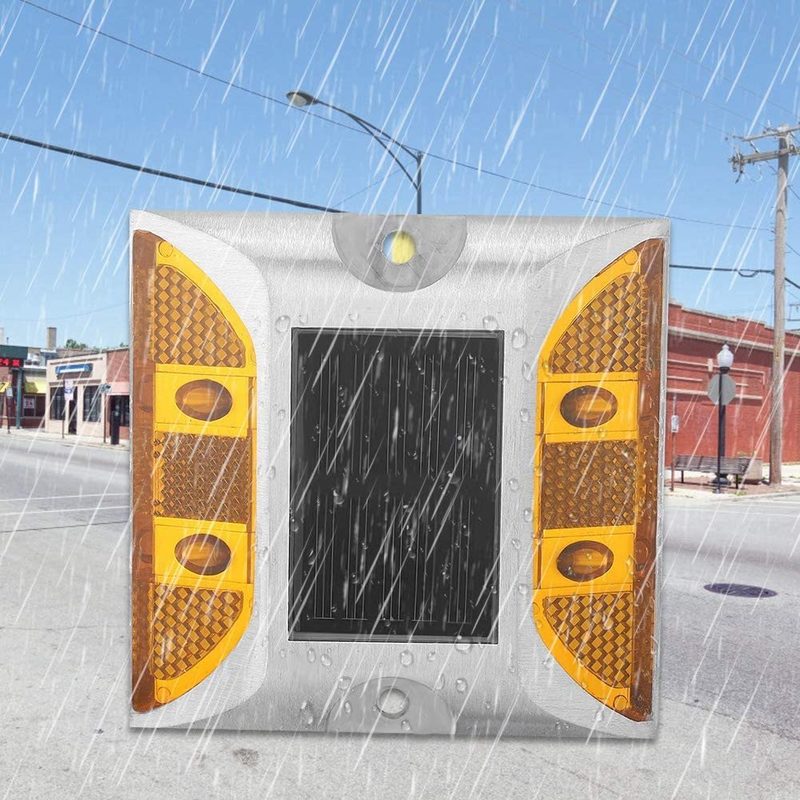 IP67 Wasserdichte Solarstraßenstange mit DC 6V Eingangsspannung und 80 lm Lichtfluss für Verkehrssicherheit