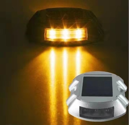 Verziert wasserdichte Solargrundstraße der licht-IP68 LED für im Freien/Bahn/Plattform/Fahrstraße