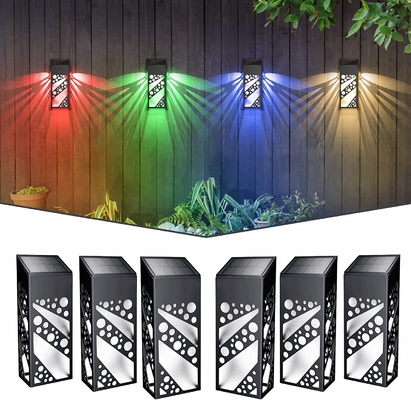 IP 68 Wasserdichte Solar-LED-Deckleuchten Außendekorative Solar-Stufen-Dockleuchten für den Innenhof