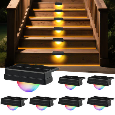 Solar LED Zaunleuchte mit 20 Stunden Arbeitszeit, 5V/100MA Solarpanel und 3,7V/500MA Batterie für Gärten und Wege