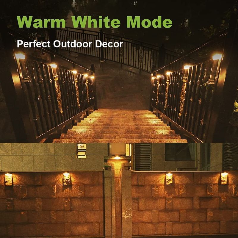 Wasserdichtes solarbetriebenes Hecklicht für den Außenbereich mit 15 Stunden Betriebszeit und 200g Gewicht