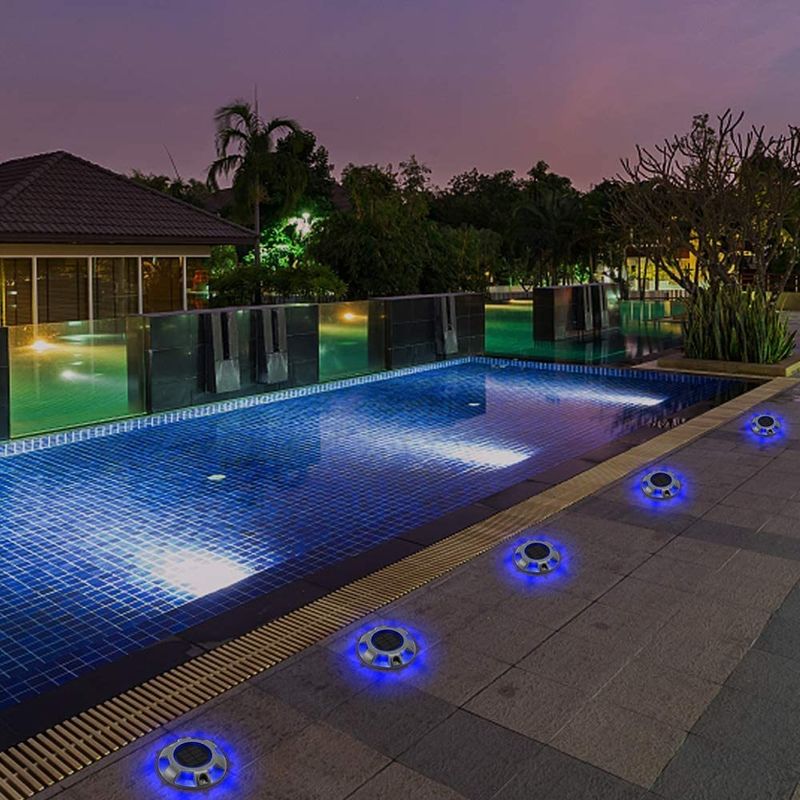 Aluminiumlegierung Solar Straßenstange mit 6000K Tageslicht Warnung IP67 wasserdicht und 2-Jahres-Garantie