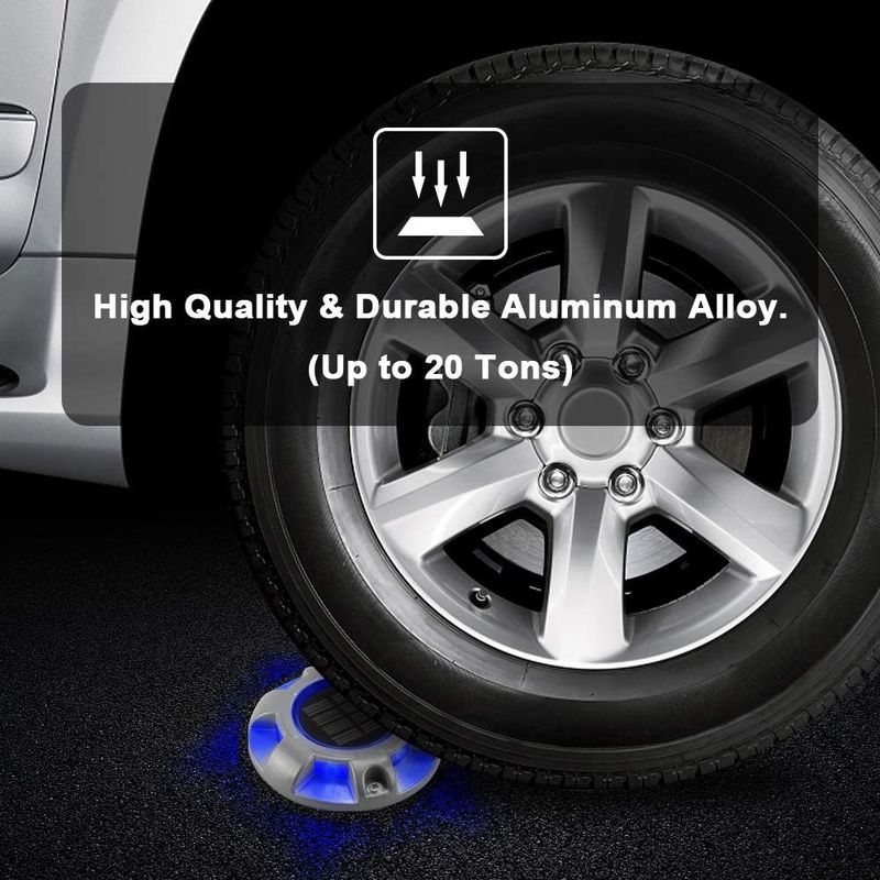 Aluminiumlegierung Solar Straßenstange mit 6000K Tageslicht Warnung IP67 wasserdicht und 2-Jahres-Garantie