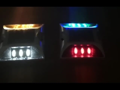 Gussaluminium-blinkender Solarstraßen-Bolzen D011A