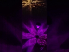 Wasserdichte Landschaft der Bodenhöhe-IP65, die angetriebene Landschaftssolarlichter beleuchtet